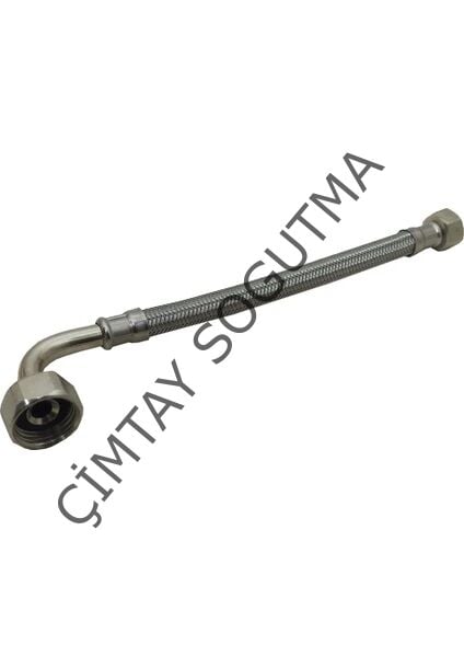 KOMBİ 30 CM L SU BAGLANTI FLEXİ 1/2-3/4 REKORLU