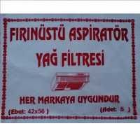 İNCE ASPRATÖR ELYAF FİLTRE 5 lik paket