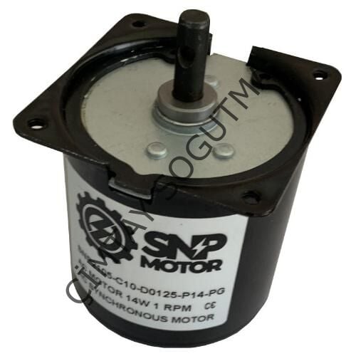 SİYAH DÖNER MOTORU 14 W. 1 RPM