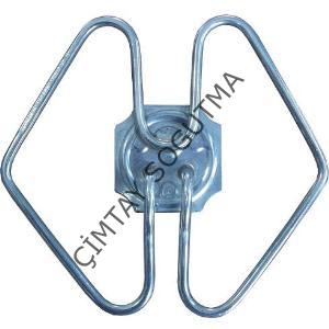 BALÇIK 15 cm. FLANŞLI KÜÇÜK KELEBEK REZ.