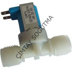 TEKLİ VALF 1/2-1/2 12 Volt