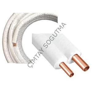 İZOLELİ 50mt.VRV BAKIR 2 Lİ 3/8-5/8  9mm