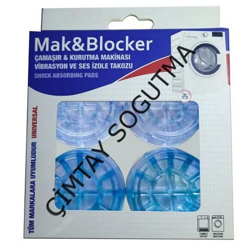 BLOCKER BEYAZ ÇM. VİBRASYON SES TAKOZU 4 lük paket