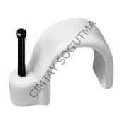 NO: 6 ÇİVİLİ KROŞE 100 lük paket (14 mm.kABLO)