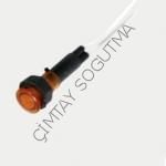 SARI SİNYAL LAMBASI KABLOLU 10 mm.