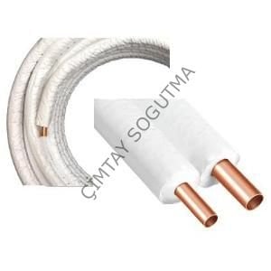 İZOLELİ 50mt.0,70mm BAKIR 2 Lİ 1/4-1/2  9mm