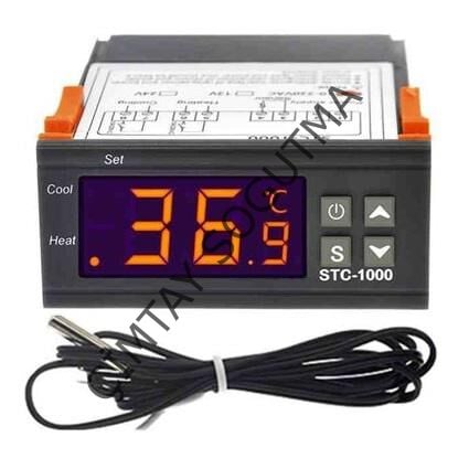 STC-1000 TERMOSTAT DİJİTAL TEK PROB