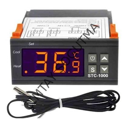 STC-1000 TERMOSTAT DİJİTAL TEK PROB