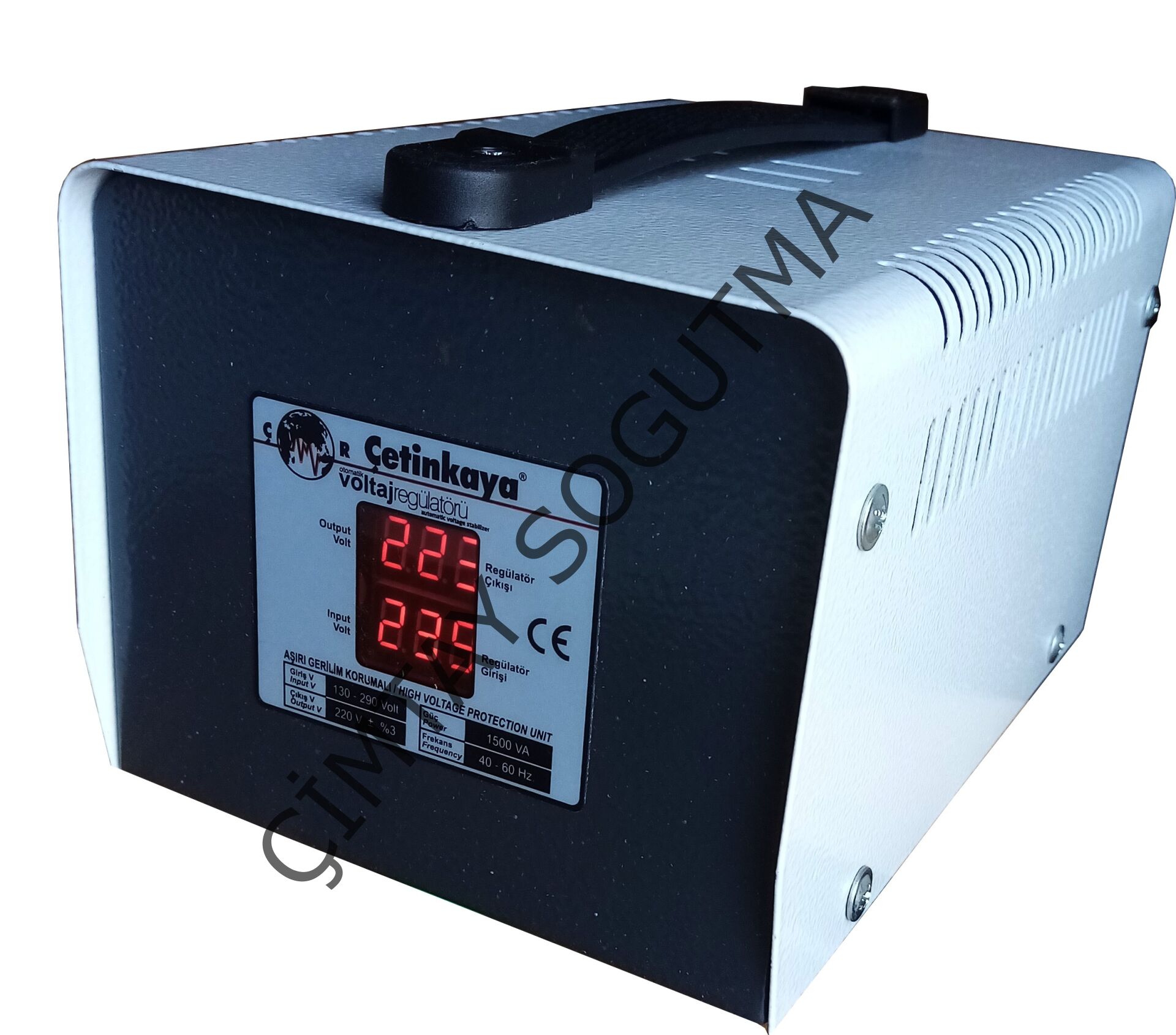 ÇETİNKAYA 1500 WAT METAL KASA REGÜLATÖR