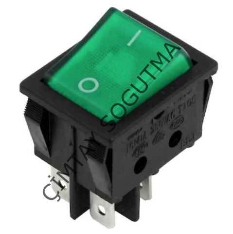 YEŞİL GENİŞ IŞIKLI ANAHTAR