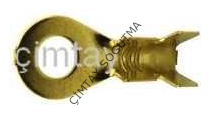 6 mm. DELİKLİ KABLO PABUCU 150 lik paket