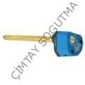 BALÇIK TERMOSTAT 10-80 C mavi
