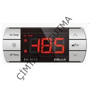 ELİTECH EK-3030 ÇİFT SENSÖR DİJ. TERMOSTAT