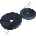 ARÇ.KARBON FİLİTRE 17,3cm-15,6cm 2 li takım