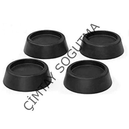 SİYAH ÇM. VİBRASYON SES TAKOZU 4 lük pk.