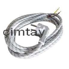 FİŞLİ ÜTÜ KABLOSU 1.80 mt. siyah