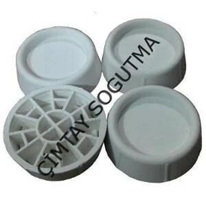 KUTULU ÇM. BEYAZ VİBRASYON TAKOZU 4 lük pk.