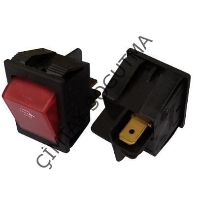 IŞIKSIZ KIRMIZI GENİŞ  ANAHTAR