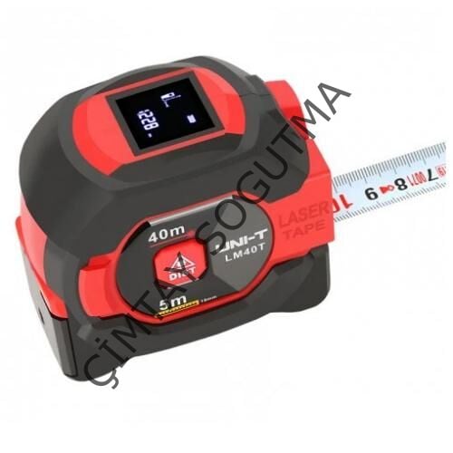 UNI-T  LAZER MESAFE ÖLÇER LM-40 ŞERİTLİ METRE