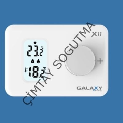 GALAXY X-11 BEYAZ KABLOSUZ  TERMOSTAT