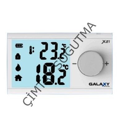 GALAXY X-21 BEYAZ KABLOSUZ  TERMOSTAT