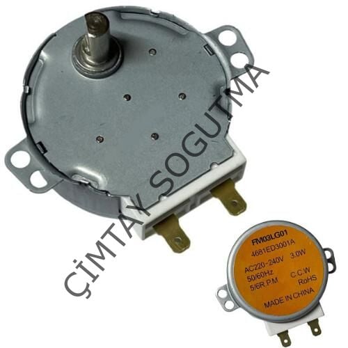 MİKRO DALGA TEPSİ MOTORU 3 W.