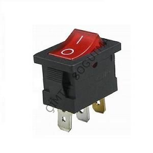 KIRMIZI MİNİ IŞIKLI ANAHTAR