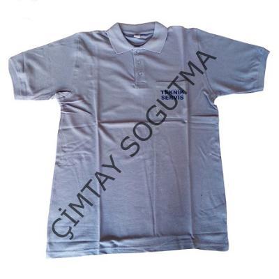 TİŞÖRT TEKNİK SERVİS GRİ  XL