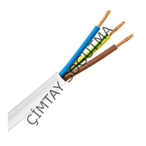 BAKIR KABLO TTR 3 X 1.5 mm.