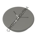BUZHANE TAVA AÇMA PLASTİĞİ SİYAH