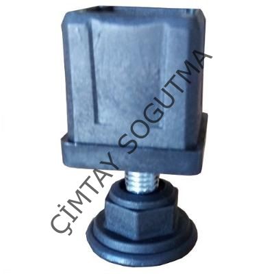 M 12 DÜZ ROTİL AYAK PLS. GÖV. 40x40