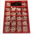 DİŞLİ KUTUSU KIRMIZI 24 ÇEŞİT+DİŞLİLER