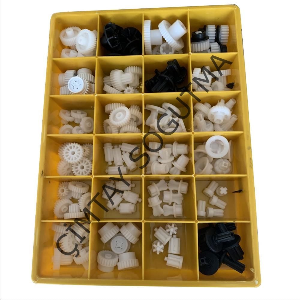 DİŞLİ KUTUSU SARI 24 ÇEŞİT+DİŞLİLER