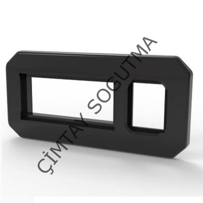 DÜZ TEKLİ ANTRASİT MİKRO İŞLEMCİ PANELİ